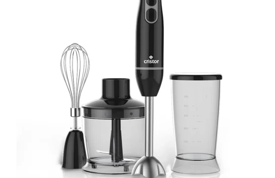 Bras Mixeur 3 en 1 CRISTOR Bras mixeur, Hachoir et Bras Fouet  500 W-500 ML