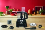 Robot multifonctions MOULINEX Double Force 1000 W-NOIR-8 accessoires – Image 5