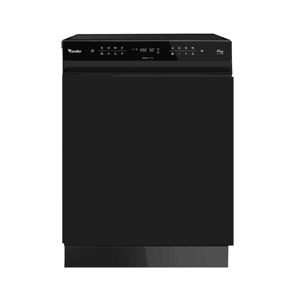 Lave-Vaisselle CONDOR LUXA 16 Couverts - Inox noir Lave-Vaisselle CONDOR LUXA Inverter Inox noir 16 Couverts – Image 1