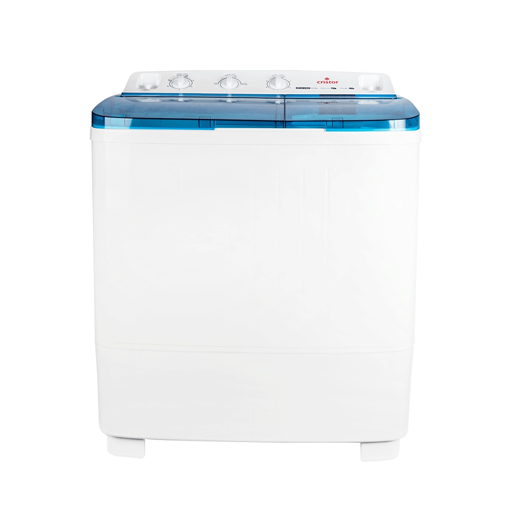 Machine A Laver CRISTOR Semi-Automatique Double Bacs -10,5 kg - Bleu Machine à Laver CRISTOR VIOLA Semi-Automatique Bleu 10.5kg – Image 1
