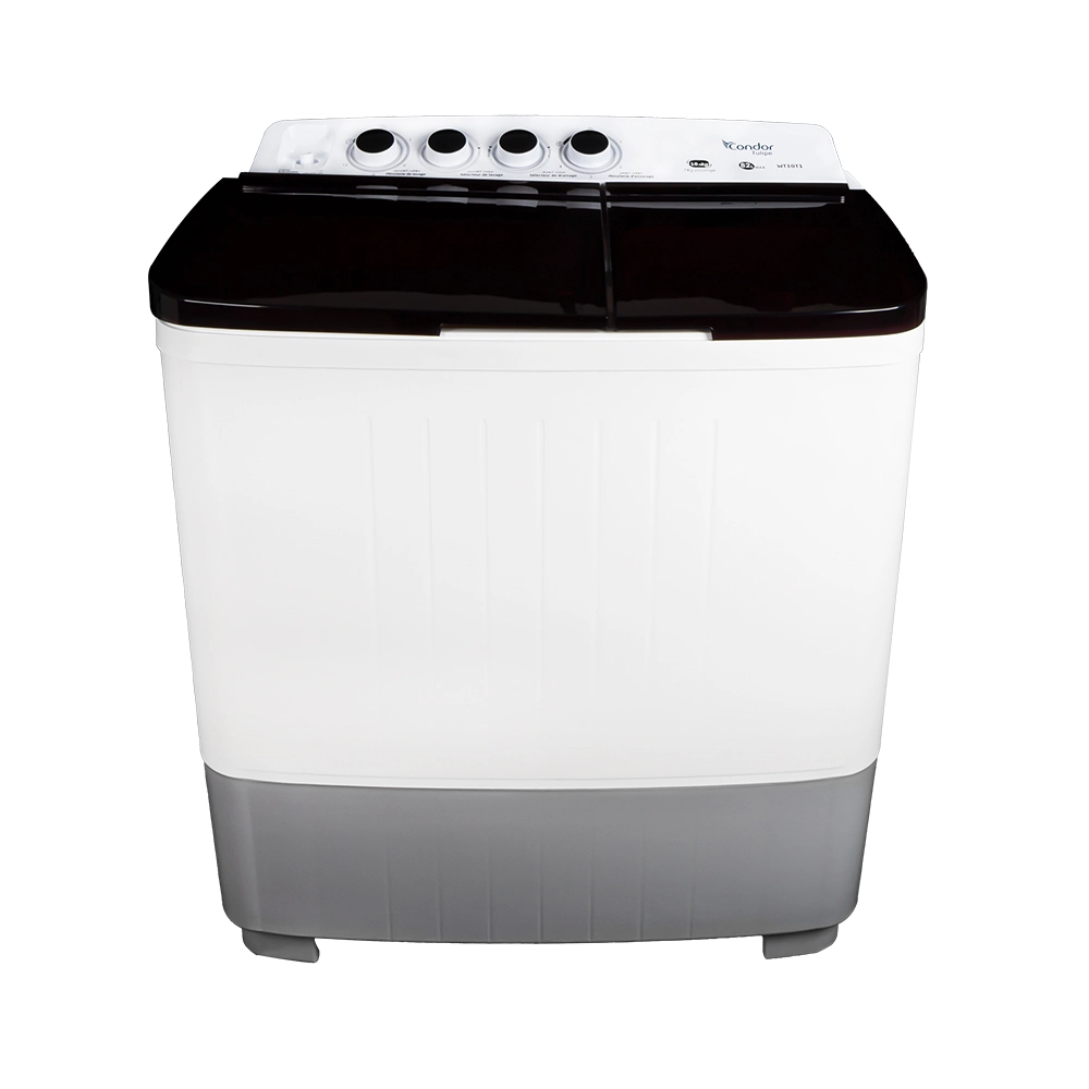 Machine à laver CONDOR TULIPE Semi-Automatique Double bacs – 10.5kg lavage – Blanche Machine à laver CONDOR TULIPE Semi-Automatique Double bacs 10.5 kg – Image 1