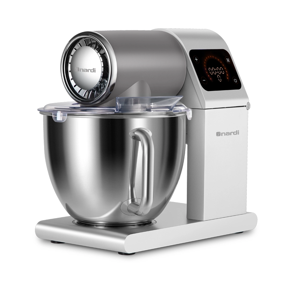 Pétrin NARDI MAESTRO PASTA Multifonctions Afficheur Tactile-1000W-6L-Gris Pétrin MAESTRO PASTA NARDI Digital Multi Fonction Gris 6 L – Image 1