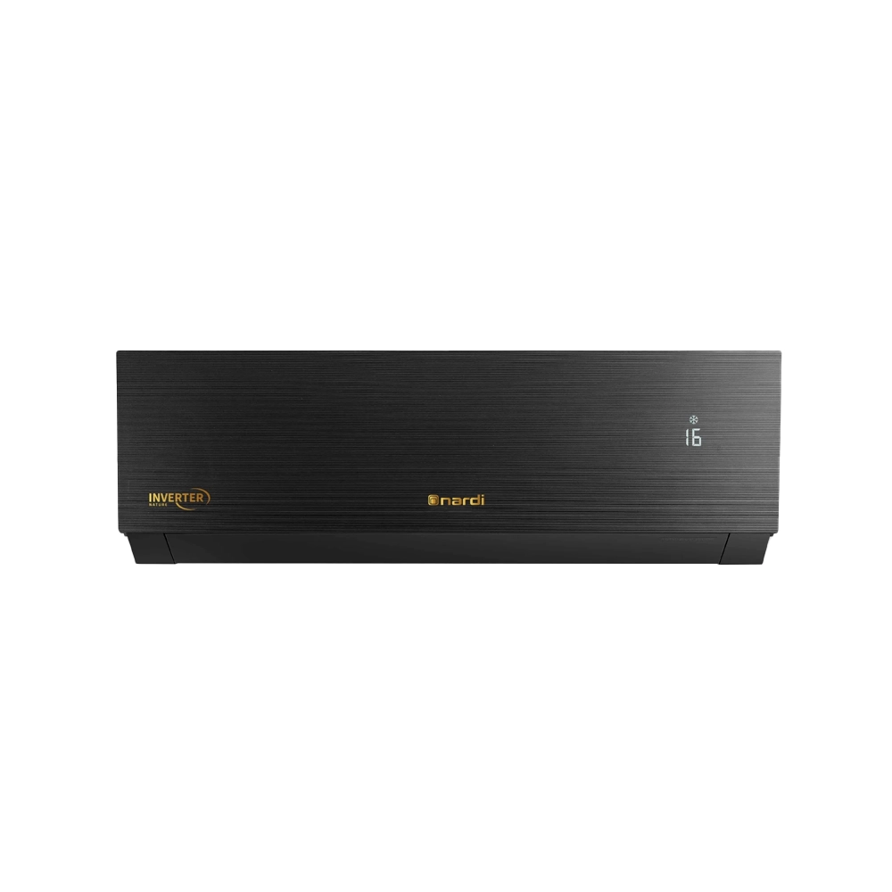 Climatiseur SMART INVERTER NARDI - Inverter AI - Intelligent - T3 Tropical -21K Btu - Réversible - R32 - N Climatiseur Nardi Smart Inverter Tropical Noir 21000 BTU – Image 1