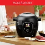Multicuiseur intelligent MOULINEX Cookeo+ 6L  200 Recettes Préprogrammes – Image 6