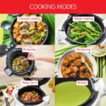 Multicuiseur intelligent MOULINEX Cookeo+ 6L  200 Recettes Préprogrammes – Image 4