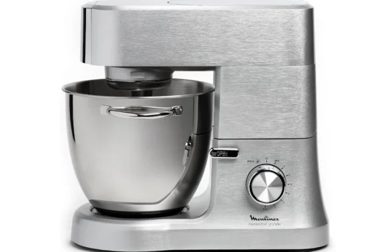 Robot pâtissier MOULINEX Masterchef Grande 1.500W - 5 accessoires - 8 vitesses + pulse - QA810D01