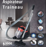 Aspirateur Traineau Condor Noir_Rouge – Image 3