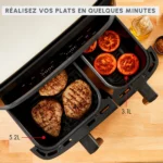 Air Fryer MOULINEX Dual Easy Fry & Grill 8.3L – Image 3