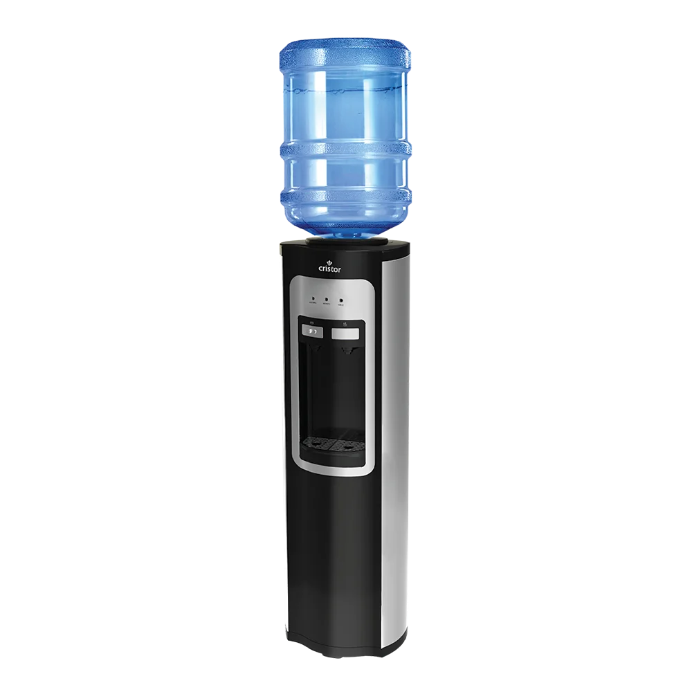Distributeur d'eau CRISTOR - 20 L - R600a - Noir Argent Distributeur d'eau CRISTOR R600a noir Argent 20 L – Image 1