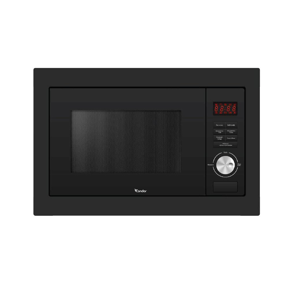 Micro-ondes Encastrable CONDOR - 25 L - Grill - Noir CMW-25DE2B