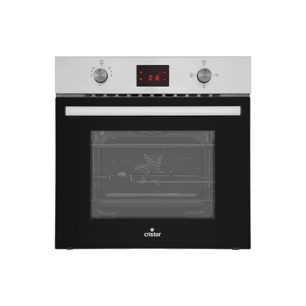 Four Encastrable Cristor Gaz-Gaz Inox Noir 62L