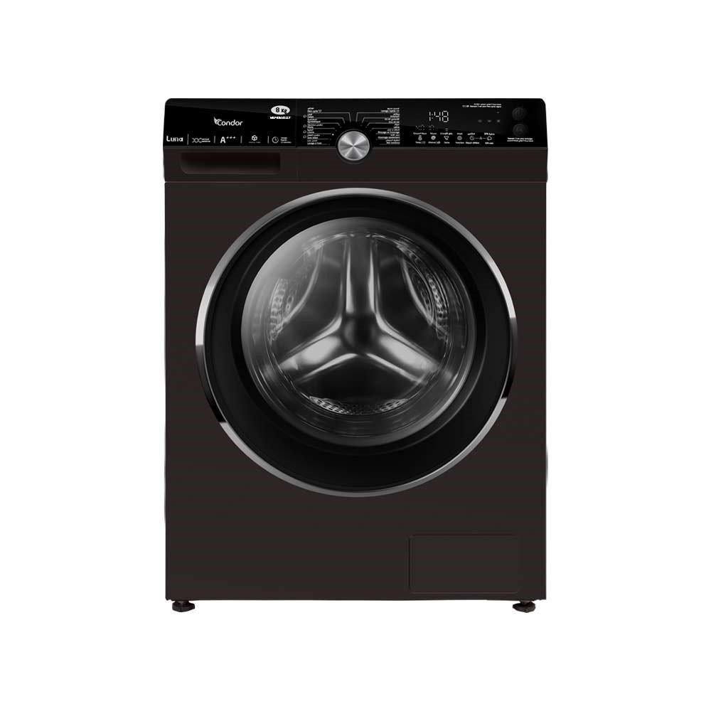 LUNNBN Machine à laver CONDOR LUNA Frontal Inverter Titanium 08 kg – Image 1