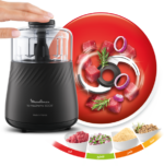 Moulinette Hachoir Moulinex 1000W / Noir – Image 2