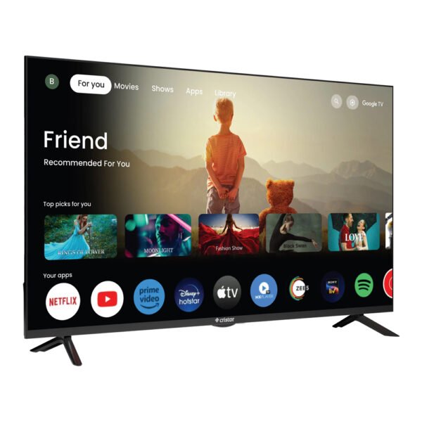 TV CRISTOR i5 PRO "43" DLED GOOGLE TV 4K UHD