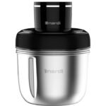 Hachoir NARDI 5en1 350 w Inox  Noir